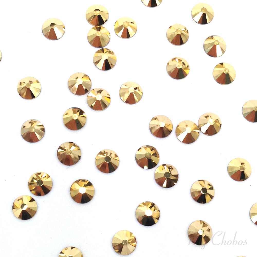 50pcs Swarovski® Crystal Aurum Stones Ss20 Rhinestones Flatback