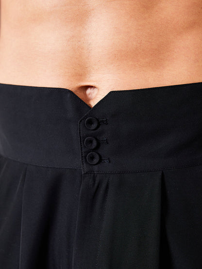 Buttons on men's dance pants