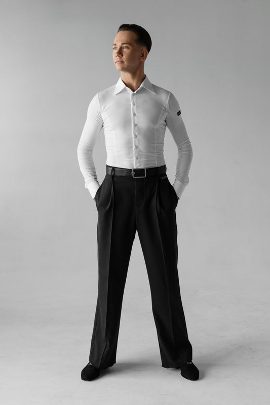 Danza Trousers Chris with Straight Leg Pra 1266