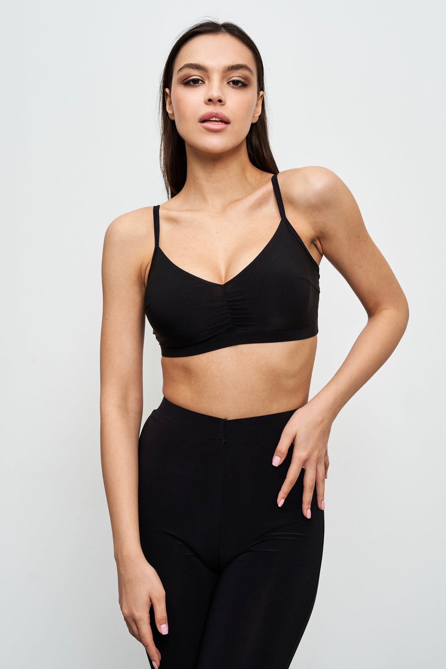 Danza Top Venus Crop Top Straps Pra 1259