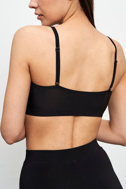 Danza Top Venus Crop Top Straps Pra 1259