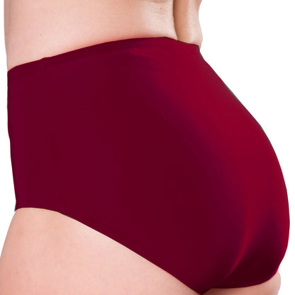 Wine colored dancing trunks