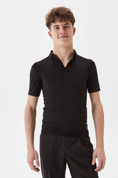 Danza Polo Men's Practice Shirt Massimo with Collared Neck Pra 1255