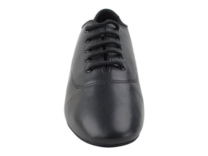 Very Fine S417 Men's Black Leather Latin Dance Shoes