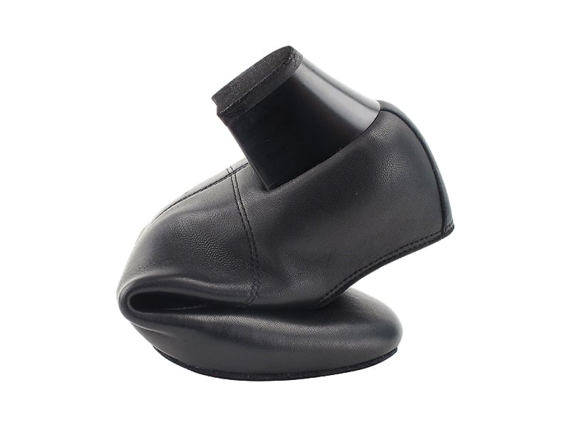 Very Fine S417 Men's Black Leather Latin Dance Shoes