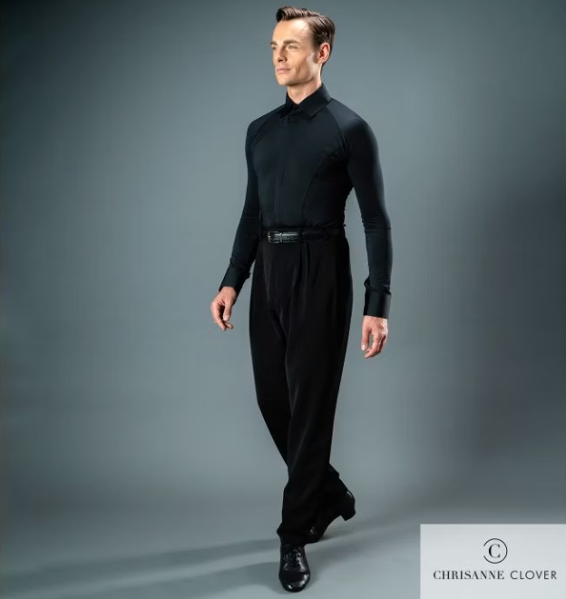 Men's Black Latin pants