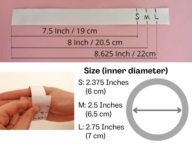 How to Measure Inner Diameter for Bangle Bracelets