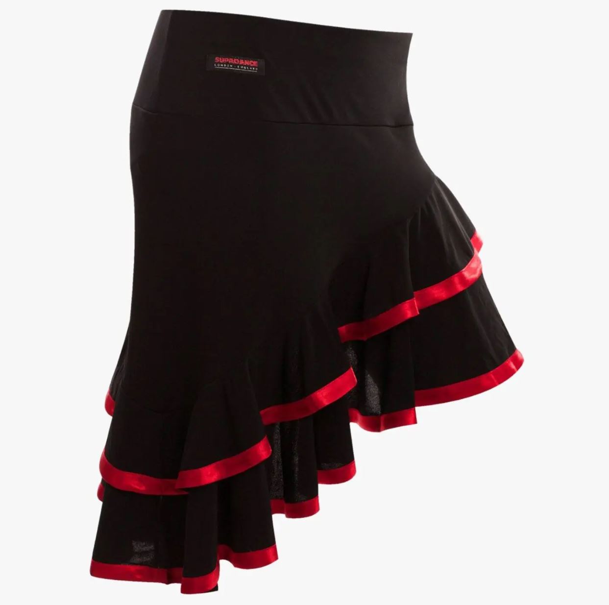 Supadance Skirt with Ruffled Asymmetrical Hem