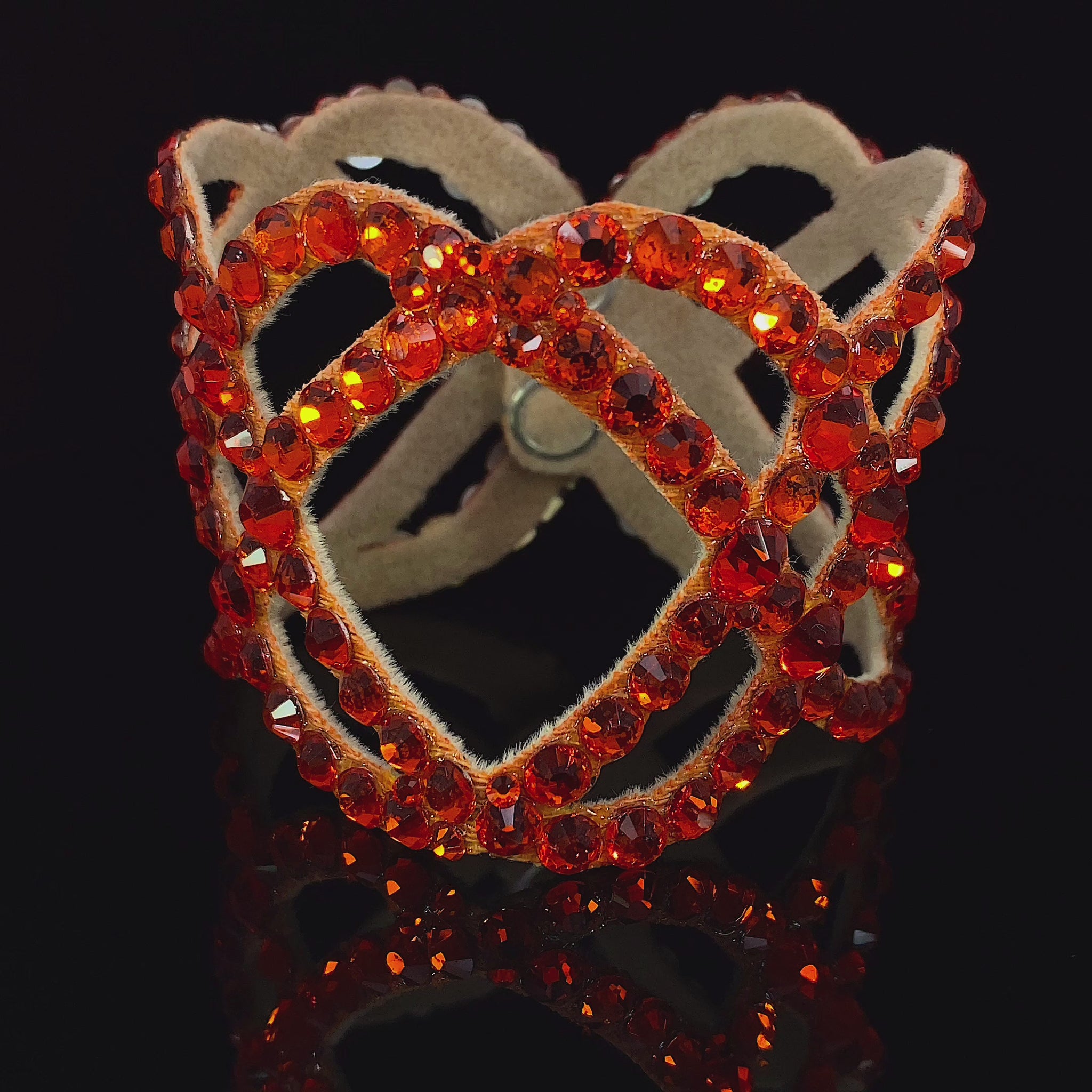 Video of orange dance bracelet