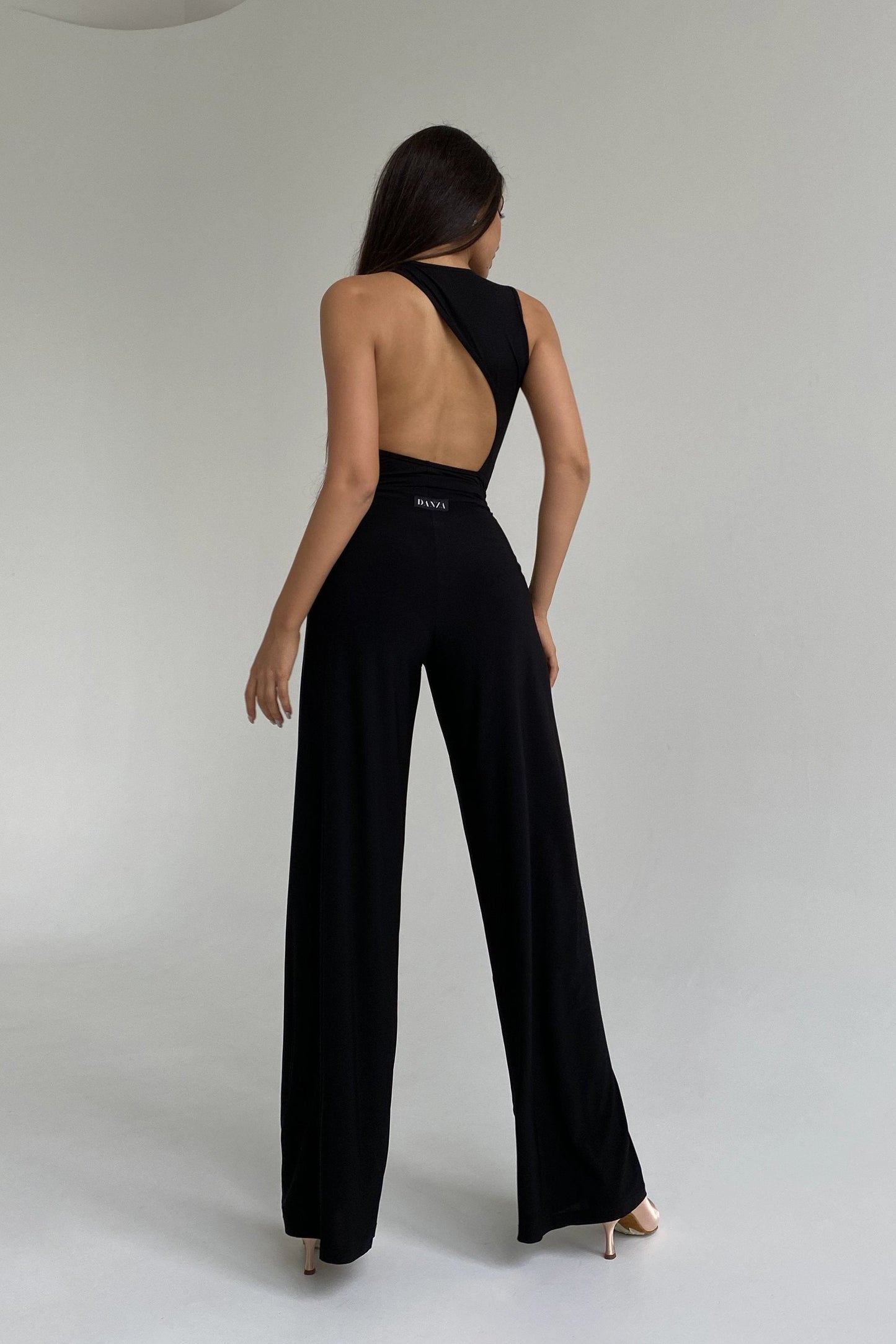 Danza Roxanne Sleeveless Bodysuit with Open Back Pra 1230