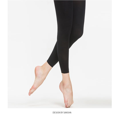 Footless Ballet Dance Tights Black